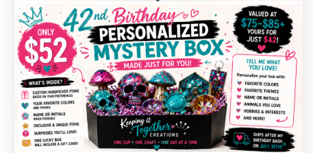 π Birthday Personalized Box