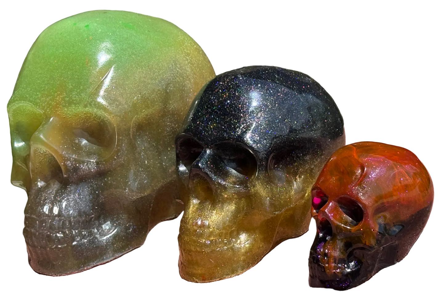 Handmade Resin Skulls | Halloween Décor (Copy)